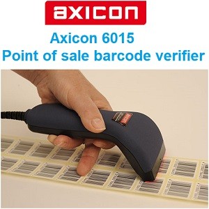 Đầu đọc kiểm tra mã vạch Axicon 6015