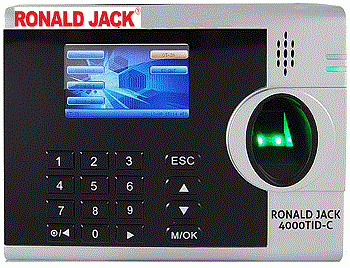 Máy chấm công vân tay Ronald Jack 4000TID-C