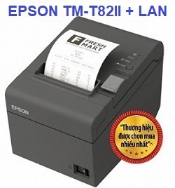 Máy in (bill) hóa đơn EPSON TM-T82II - Cổng kết nối mạng LAN